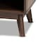 Baxton Studio Hartman Mid-Century Walnut Brown Finished Wood TV Stand 193-12377-ZORO - alternate 10